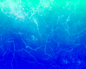 Turquoise and Royal Blue Marble Background