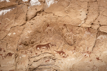 Chad's ancient Ennedi cave paintings, Africa