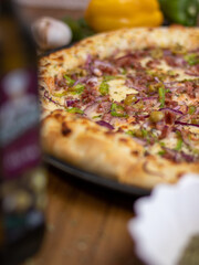 All flavors of pizza