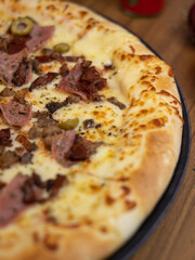 All flavors of pizza