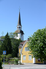Fototapeta na wymiar Kirche in Mariefred, Schweden