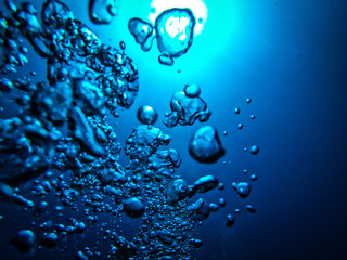 bubbles in water