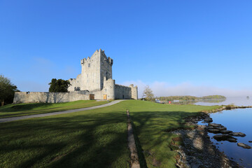 Ross Castle in Killarney National Park, County Kerry in the Republic of Ireland