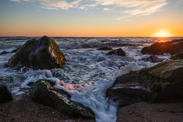 Obraz premium sunset on the beach