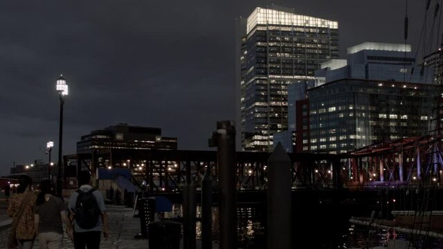 Boston Harbor Walk Fort Point Channel