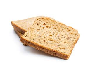 Sliced wholegrain bread.