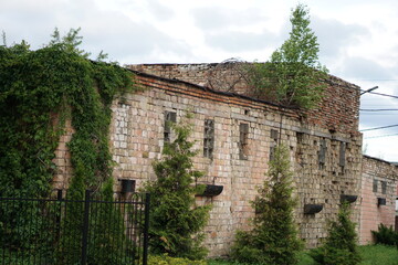 ruins of an old castle. ruins of an castle. 