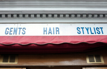 Barber shop sign