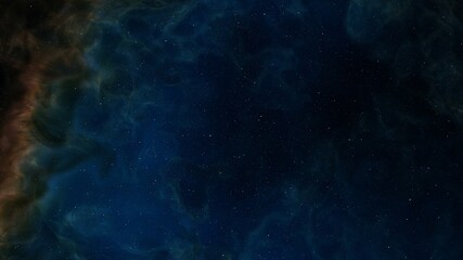 Fototapeta premium Space background with realistic nebula and shining stars. Colorful cosmos with stardust and milky way. Magic color galaxy. Infinite universe and starry night. 3d Render