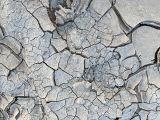 Cracked earth texture background. Salt desert cracks, Dry soil