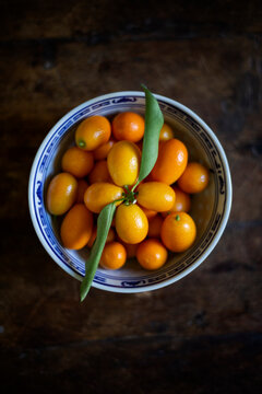 Bowl of kumquats