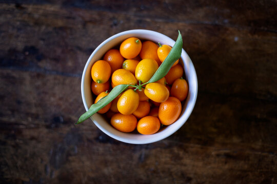 Bowl of kumquats