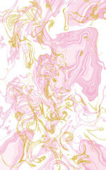 Mixed paint effect Abstract liquid vertical background Fluid art texture