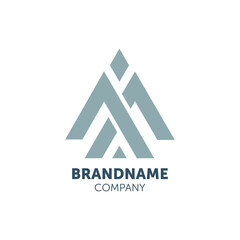 bird logo design with geometry