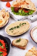 Traditional Jewish, Israeli and middle Eastern food