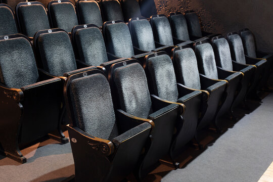 Seats in empty theater