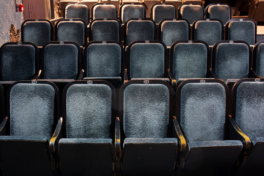 Seats in empty theater