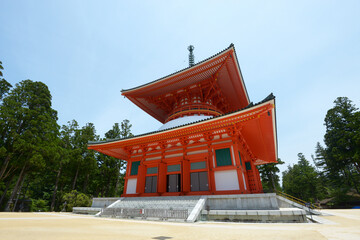 高野山壇上伽藍　根本大塔　和歌山県高野町