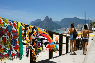 Cercles muraux Copacabana, Rio de Janeiro, Brésil Plage d& 39 Ipanema
