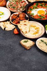 Traditional Jewish, Israeli and middle Eastern food