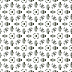 Fototapeta na wymiar Pattern with a black-and-white gradient . Abstract metallic background