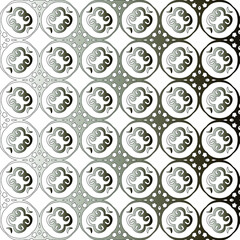 Pattern with a black-and-white gradient . Abstract metallic background