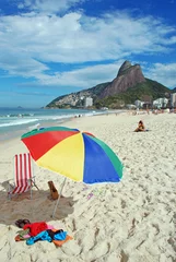 Papier Peint photo autocollant Copacabana, Rio de Janeiro, Brésil Plage d& 39 Ipanema, Rio de Janeiro