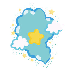 soft cloud stars weather