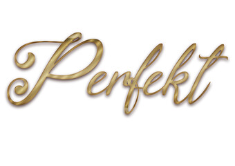 Wort, Text, Perfekt, Vollkommen, Tadellos, Grafik, Design