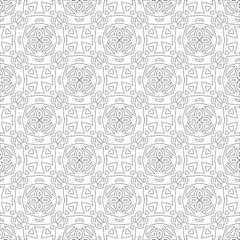  vector pattern with triangular elements. Geometric ornament for wallpapers and backgrounds. Black and white pattern. 