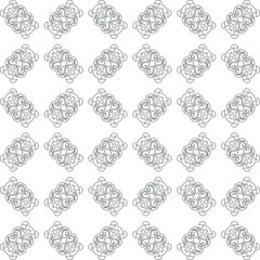  vector pattern with triangular elements. Geometric ornament for wallpapers and backgrounds. Black and white pattern. 