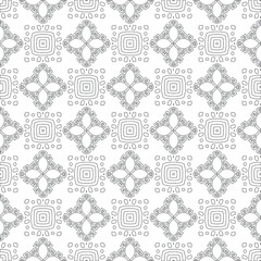  vector pattern with triangular elements. Geometric ornament for wallpapers and backgrounds. Black and white pattern. 