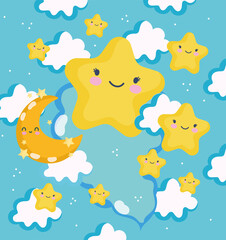 cute weather stars