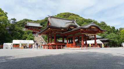 Naklejka premium Hasedera Temple in Kamakura in Kanagawa