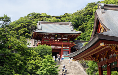 Hasedera Temple in Kamakura in Kanagawa