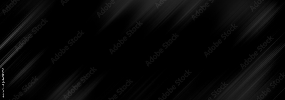 Leinwandbilder abstract black and silver are light gray with white the gradient is the surface with templates metal texture soft lines tech diagonal background black dark sleek clean modern.