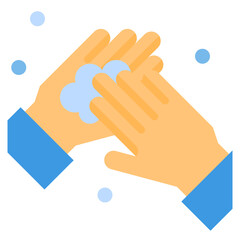 Washing Hands flat icon