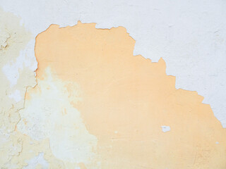 Natural concrete gray yellow white texture background, copy space