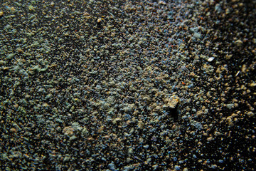 Close up of powder on flat surface