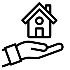 House outline icon