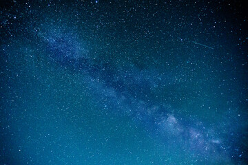 Obraz na płótnie Canvas Sky with stars and galaxy