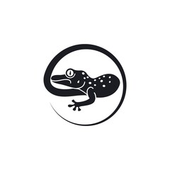 Gecko vector icon illustration design