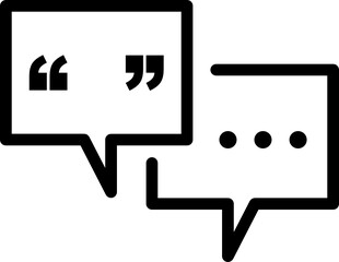 communication minimal line icon