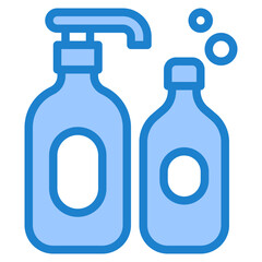Shampoo blue style icon