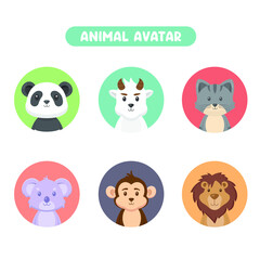 Set 6 of Animal Avatar