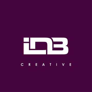 IDB Letter Initial Logo Design Template Vector Illustration