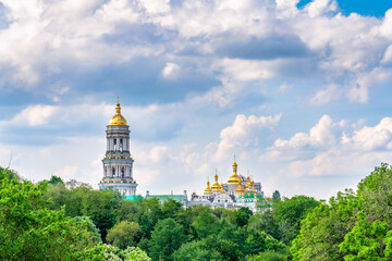 Fototapeta na wymiar All-Saints Church in Kiev Pechersk Lavra, Ukraine