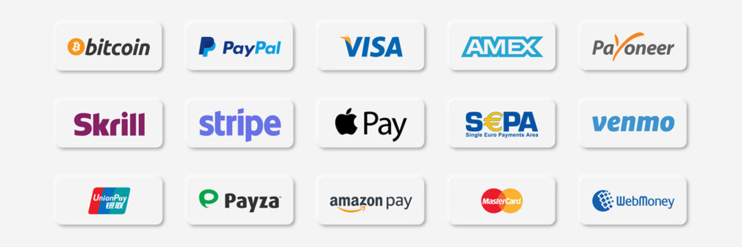 110 045 Best Payment Logo Images Stock Photos Vectors Adobe Stock
