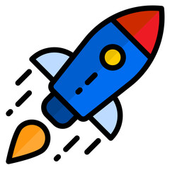 Startup color line style icon