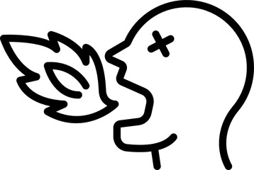 spicy minimal line icon